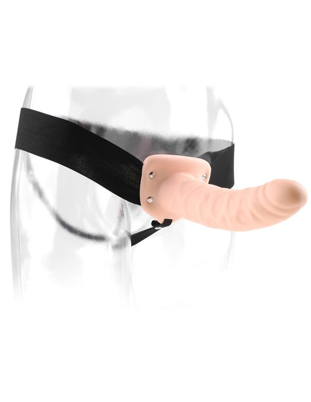 Fetish Fantasy: Strap-On mit Dildo hohl, haut (20cm) - vergleichen und günstig kaufen