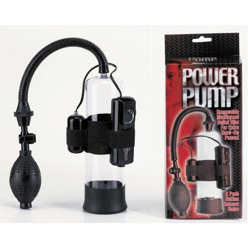 Penispumpe „Power Pump?? mit Pumpball und Vibration - vergleichen und günstig kaufen