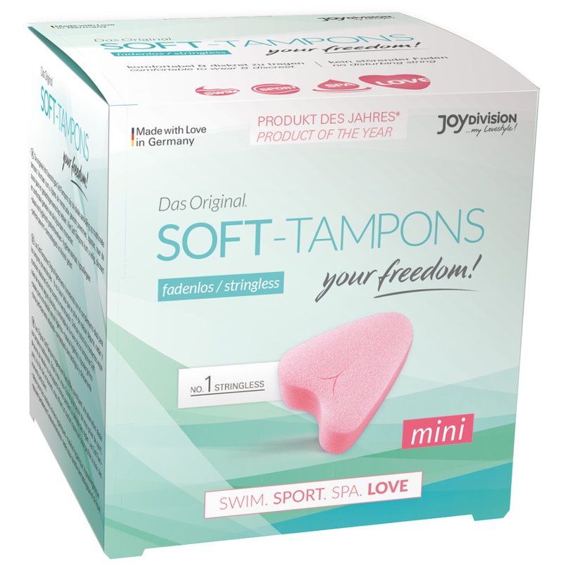 Joydivision Soft Tampons mini 3 Stück, fadenlos - vergleichen und günstig kaufen