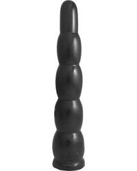 Domestic Partner Anal Navigator Dildo schwarz 35 x 3,5-6 cm