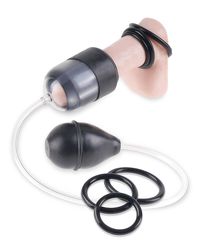 Fetish Fantasy 'Suck N' Stroke Head Pump', 5 Teile