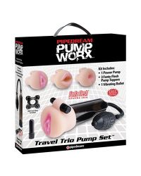 Pump Worx 'Travel Trio Set', 23 cm