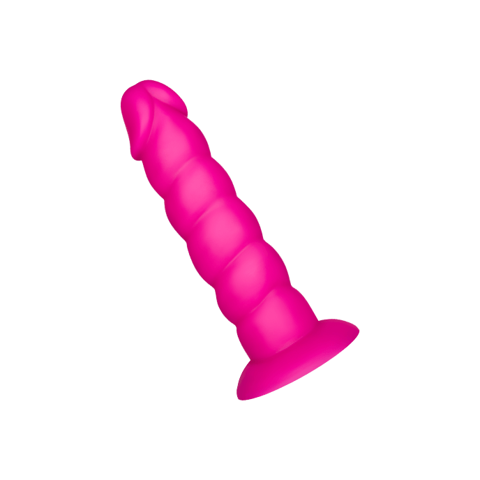 Strukturierter Dildo aus Silikon, 17cm - vergleichen und günstig kaufen