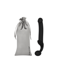 Strap-On-Me Bendable: Strap-On-Dildo, schwarz