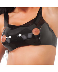 Rimba Latexbustier mit Cut Outs