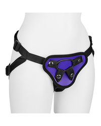 Strap-On-Harness, schwarz/lila