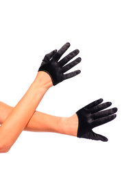 Leg Avenue Sehr kurze Satin-Handschuhe - vergleichen und günstig kaufen