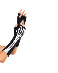 Leg Avenue Fingerlose Skelett-Handschuhe - vergleichen und günstig kaufen