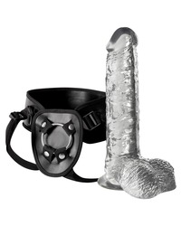 Strap-On „Invisible Hunter??, Dildo transparent, 20 cm - vergleichen und günstig kaufen