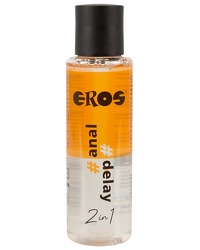 EROSÂ® 2in1 anal & delay Gleitgel auf Wasserbasis mit Laureth-9 100 ml 