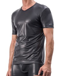 MANSTORE M510: V-Neck-Shirt, schwarz - vergleichen und günstig kaufen