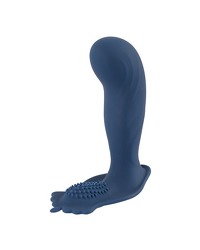 Vibrating Butt Plug With Nubs You2Toys Blau 