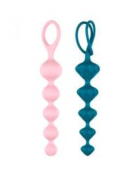 ?Satisfyer Beads? aus Silikon, 20,5cm, 2Teile